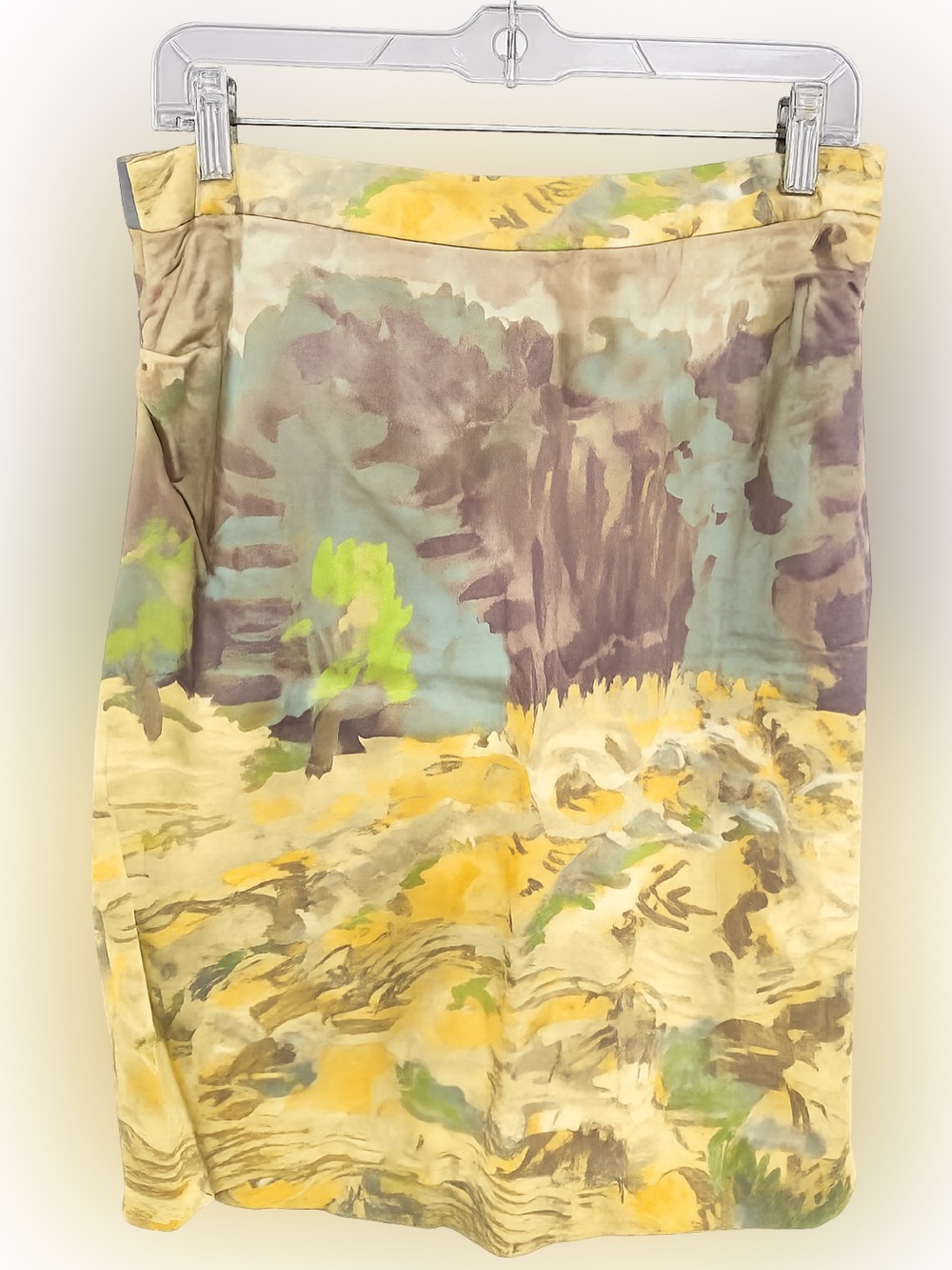 Anthropologie Kevin OBrien Landscape Pencil Skirt